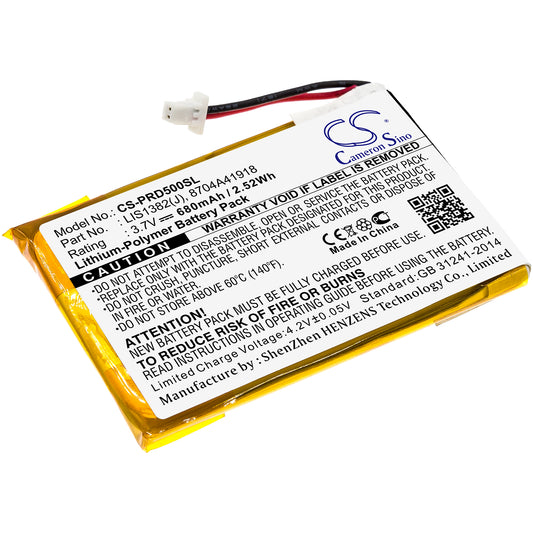 680mAh Battery for Sony Portable Reader PRS-505-SMAVtronics