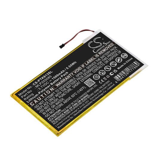 1500mAh MLP255085 Battery for Pocketbook 611 Basic, 612, 613 Basic New, Basic Touch 624, Touch Lux 623, Basic Touch 625-SMAVtronics