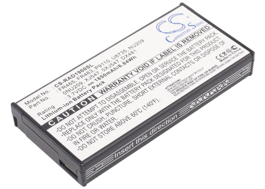 1850mAh FR465 Battery for DELL E2K-UCP-61(B), NU209 Server-SMAVtronics