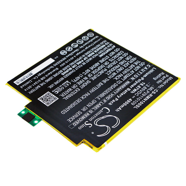 4900mAh MLP29110109 Battery for Verizon Ellipsis 8 HDQTASUN1 4G LTE Tablet