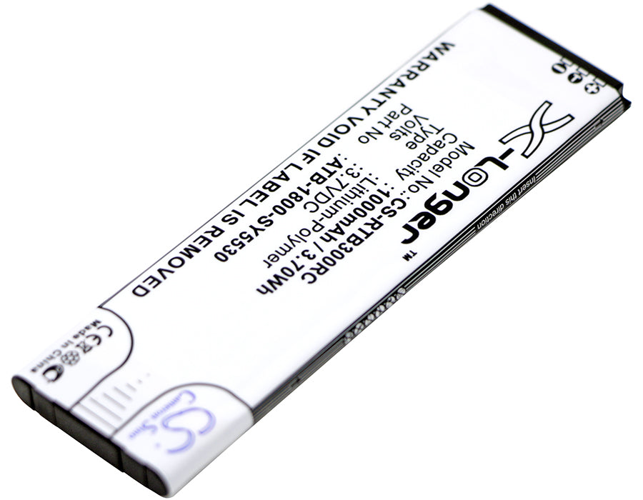 1000mAh ATB-1800-SY5530, ATB-900-SY5531, 40-210742-20 Battery RTI T2i, T2X, T3X, T1, T2+, T2B, T2C, T2Cs, T3, T4X-SMAVtronics