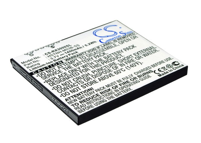 1400mAh Replacement Battery for HP Compaq iPAQ hx2410, hx2415-SMAVtronics