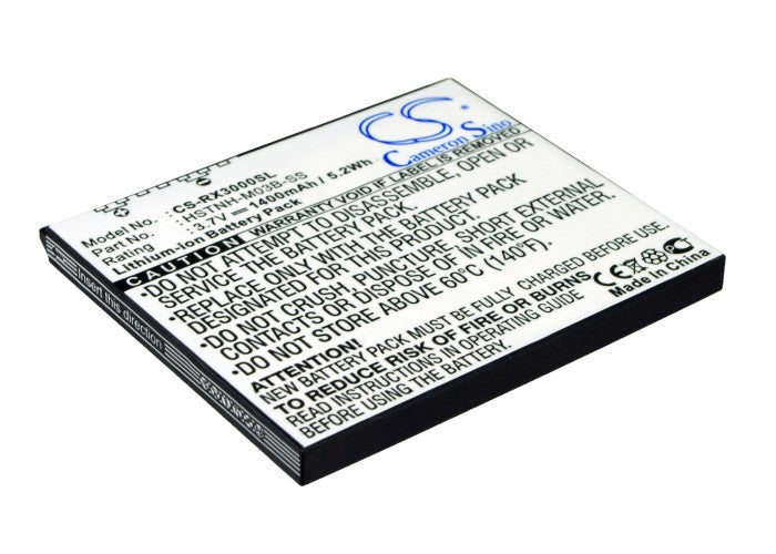 1400mAh Replacement Battery for HP Compaq iPAQ rx3700, rx3710, rx3715-SMAVtronics