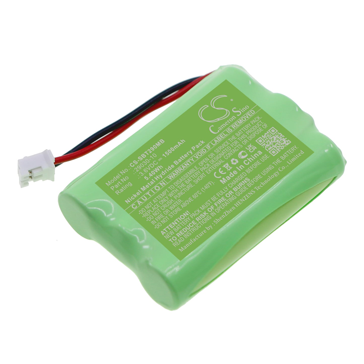 1500mAh 29030-10 Battery for Summer Infant Baby Monitor 29000, 29003, 29030, 29040, 29500, 28650, 29600, 29630, 29890, 36004-SMAVtronics