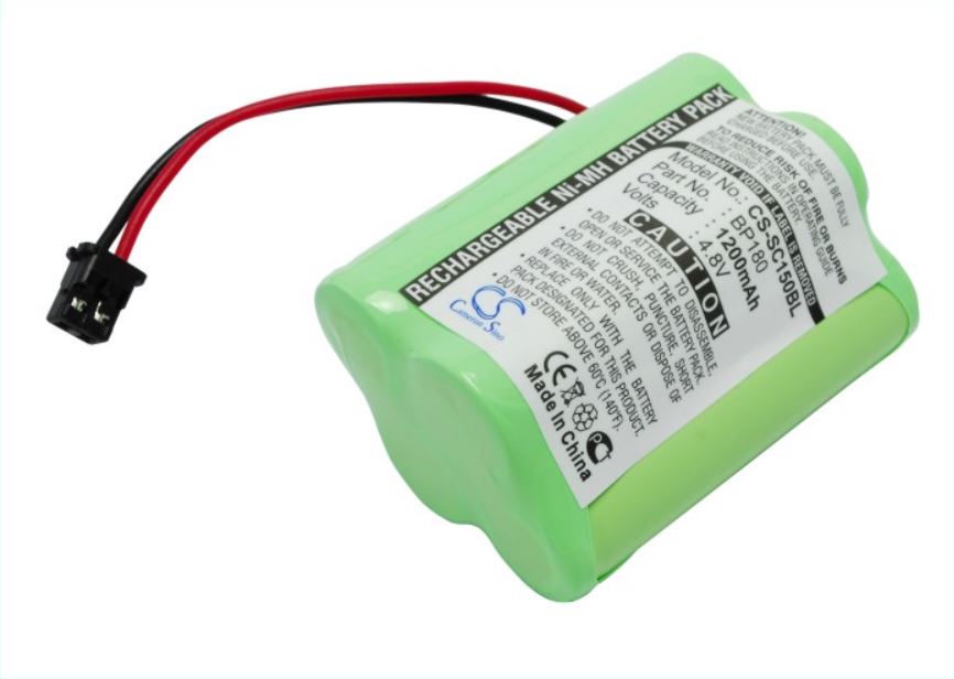 Replacement BP120 Battery for BEARCAT BC120XLT, BC220XLT, BC230XLT, BC235XLT, BC245XLT-SMAVtronics