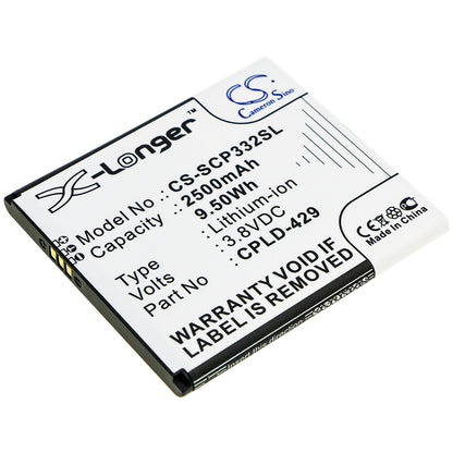 2500mAh CPLD-429 Battery for Sprint CP332A Surf Wifi Hotspot 4G-SMAVtronics