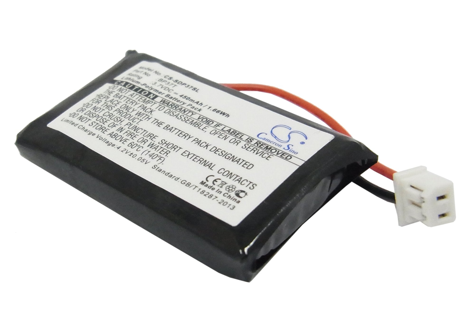 450mAh BP37T Battery for DOGTRA Transmitter iQ-SMAVtronics