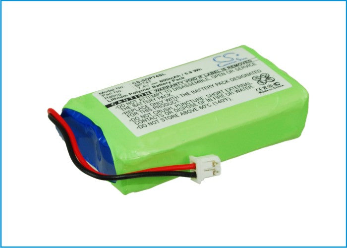 800mAh BP74T Battery DOGTRA Transmitter 3500B-SMAVtronics