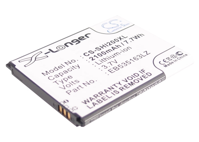 2100mAh EB535163LZ High Capacity Battery Samsung METROPCS Admire 4G, SCH-R820-SMAVtronics