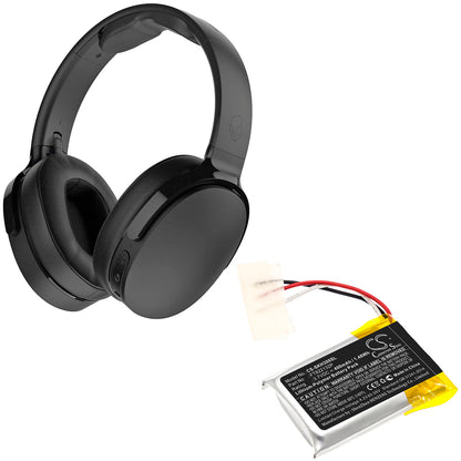 400mAh FT822132P Battery for Skullcandy Hesh 3 Wireless Headphones-SMAVtronics