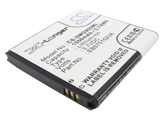 1550mAh Li-ion Battery for Samsung Galaxy S, Galaxy S 4G-SMAVtronics