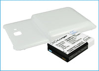 4500mAh White Cover + High Capacity Battery AT&T Samsung Galaxy Note