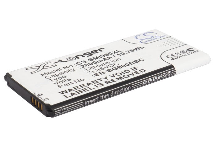 Replacement EB-BG900BBC High Capacity Battery for SPRINT Samsung Galaxy S5 LTE, SPH-G900, SPHG900BKS-SMAVtronics