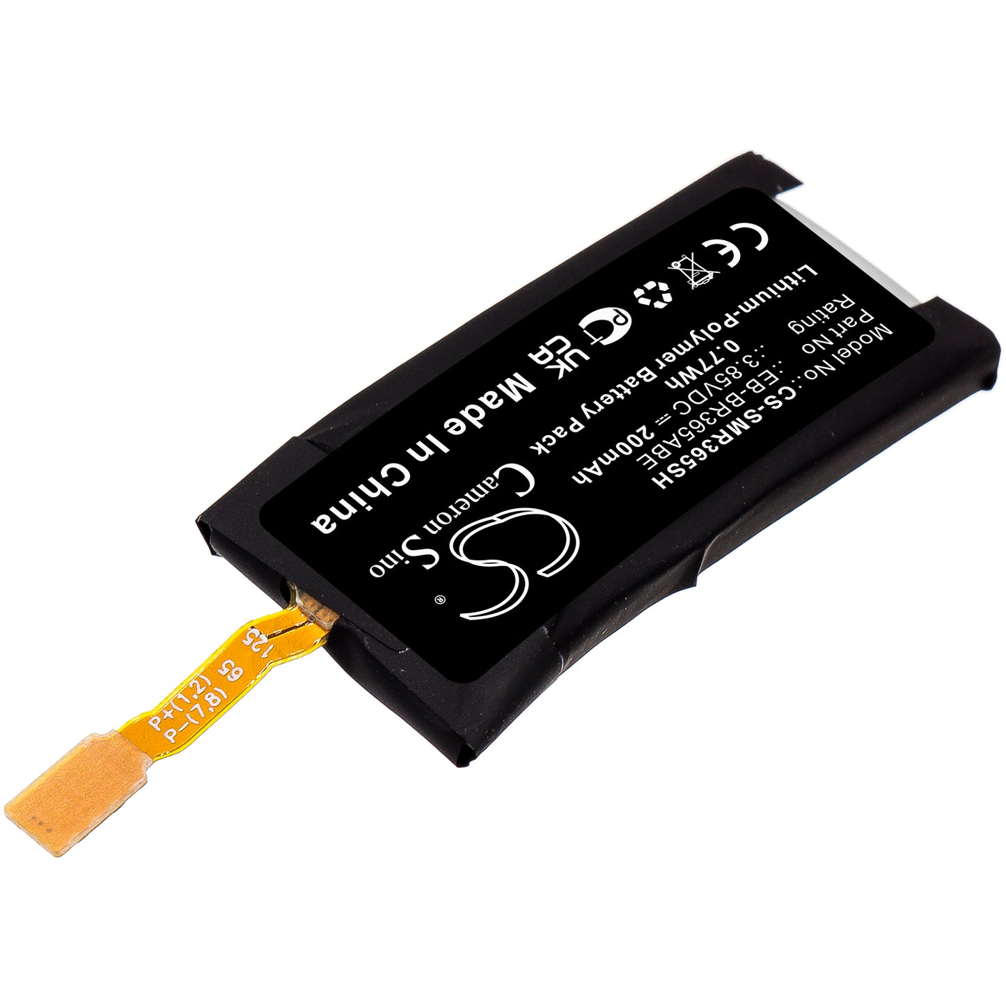 200mAh EB-BR365ABE, GH43-04770A Battery for Samsung Gear Fit 2 Pro SM-R365-SMAVtronics