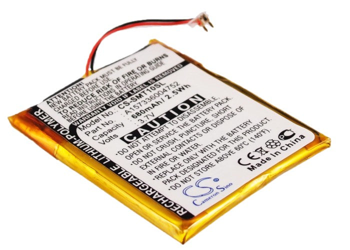 450mAh A157336004752 Battery for Samsung YP-T10J, YP-T10JAB, YP-T10JAGY, YP-T10JARY, YP-T10JAU, YP-T10JR, YP-T10QB/XSH-SMAVtronics