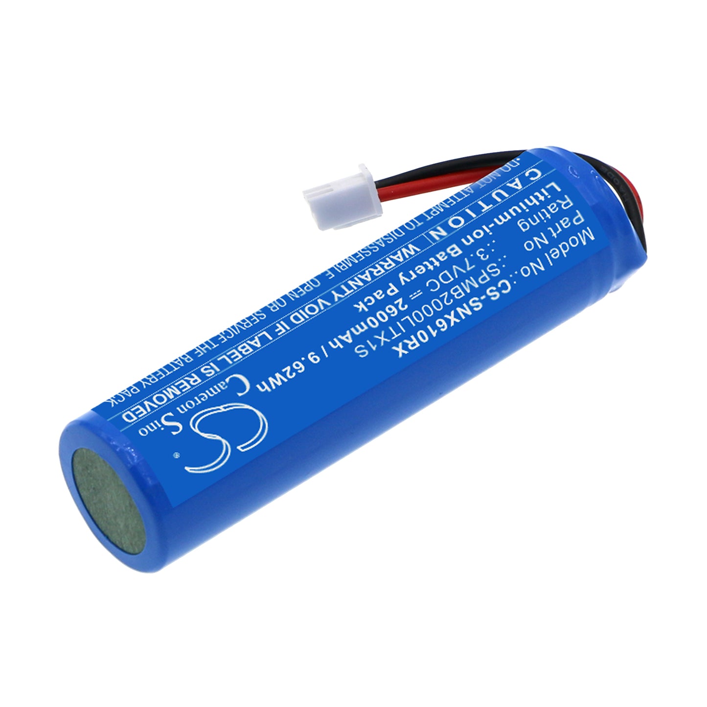 2600mAh SPMB2000LITX1S Battery for Spektrum Transmitter NX6, Transmitter NX8-SMAVtronics