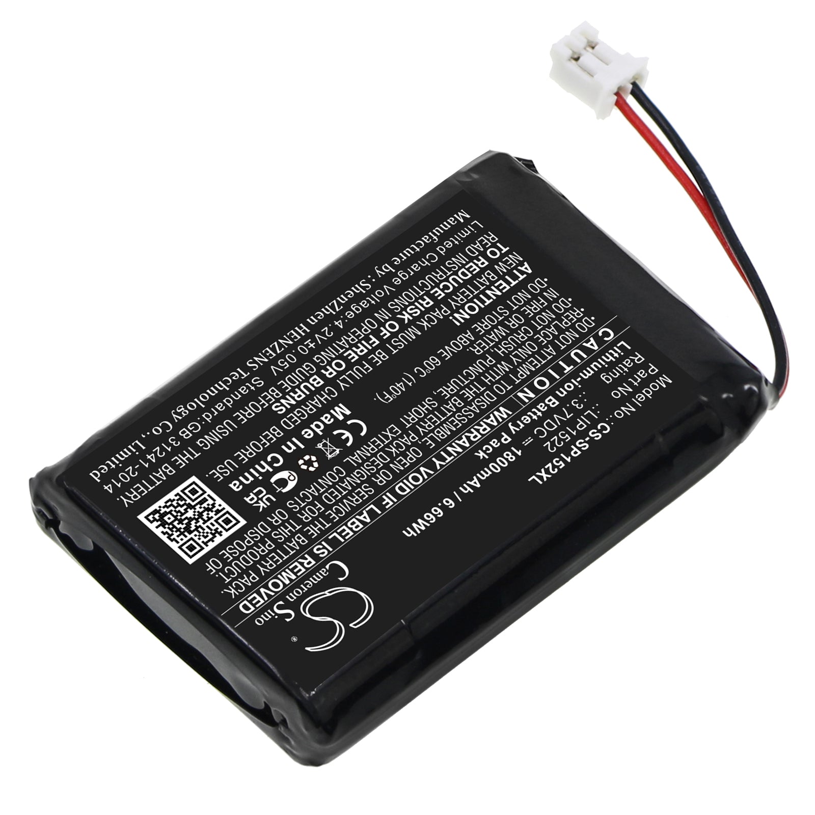 1800mAh LIP1522 Battery for Sony Dualshock 4 Wireless Controller CUH-ZCT1H, CUH-ZCT1U, CUH-ZCT1E, CUH-ZCT1J, CUH-ZCT1K, CUH-ZCT1M-SMAVtronics