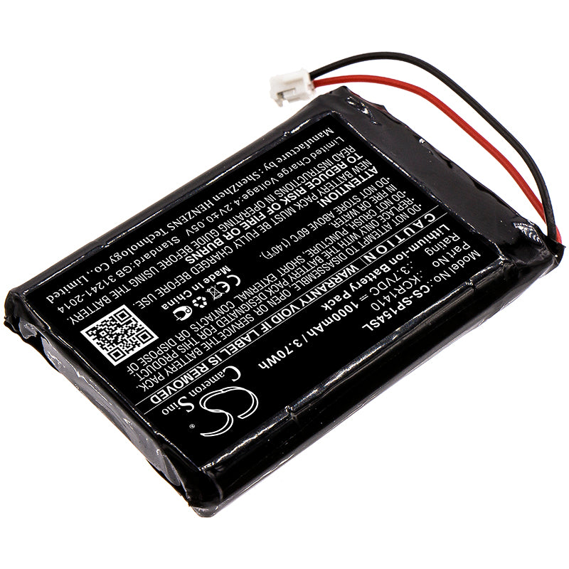 1000mAh KCR1410 Battery for Sony Playstation 4 Controller, CUH-ZCT2, CUH-ZCT2U 2016-SMAVtronics