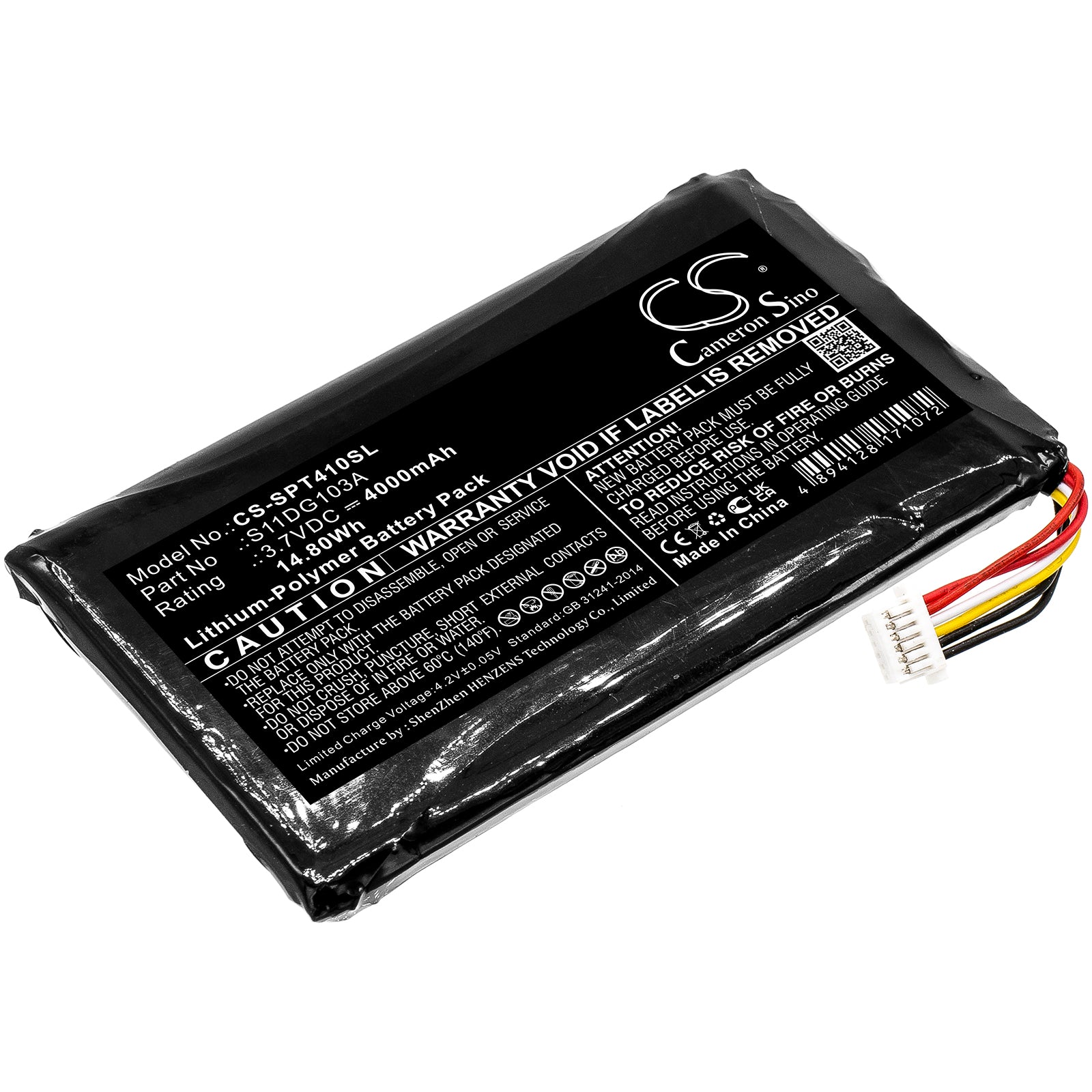 4000mAh S11DG103A Battery for Trimble Juno T41, Juno 5, Juno T45, Slate, Geospatial T41-R01-001, Spectra Precision T41-SMAVtronics