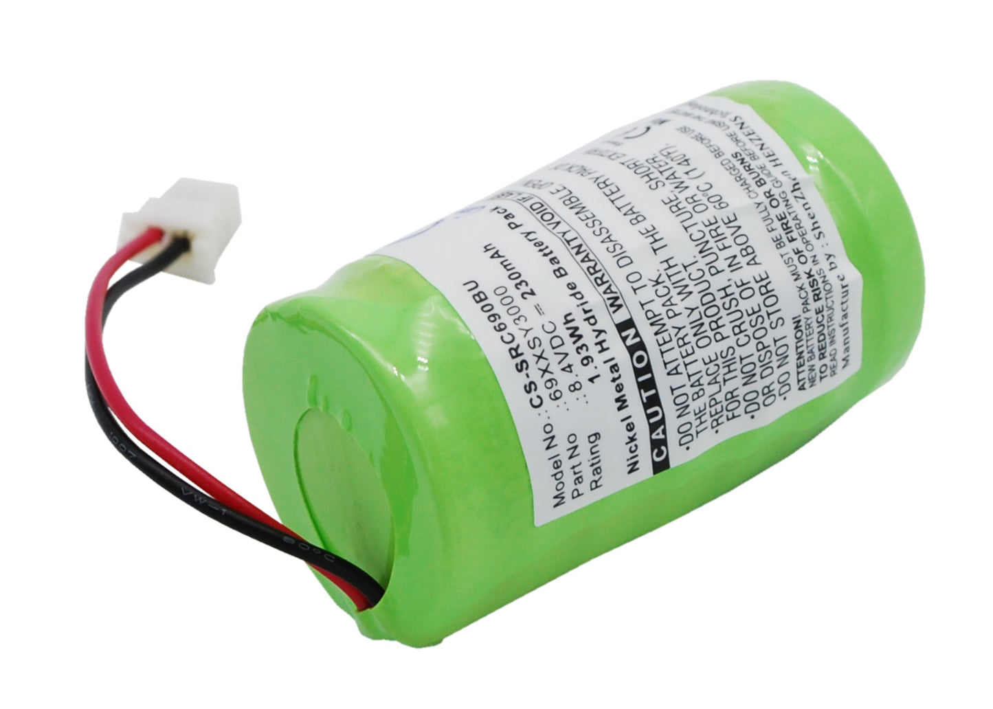 230mAh 69XXSY3000 Battery for Symbol VRC6900, VRC6940, VRC6946-SMAVtronics