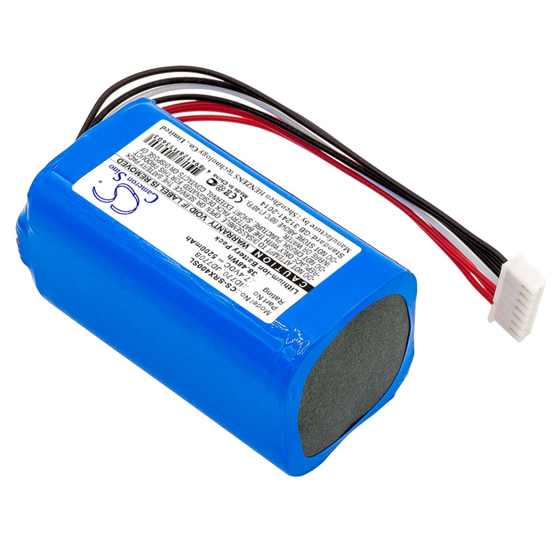 5200mAh ID770, JD770B, ID659B Battery for Sony SRS-XB40, SRS-XB41-SMAVtronics