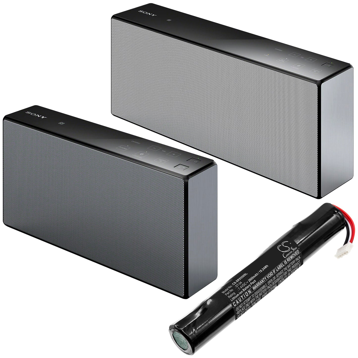 2600mAh ST-04 Battery for Sony SRS-X55, SRS-X77-SMAVtronics