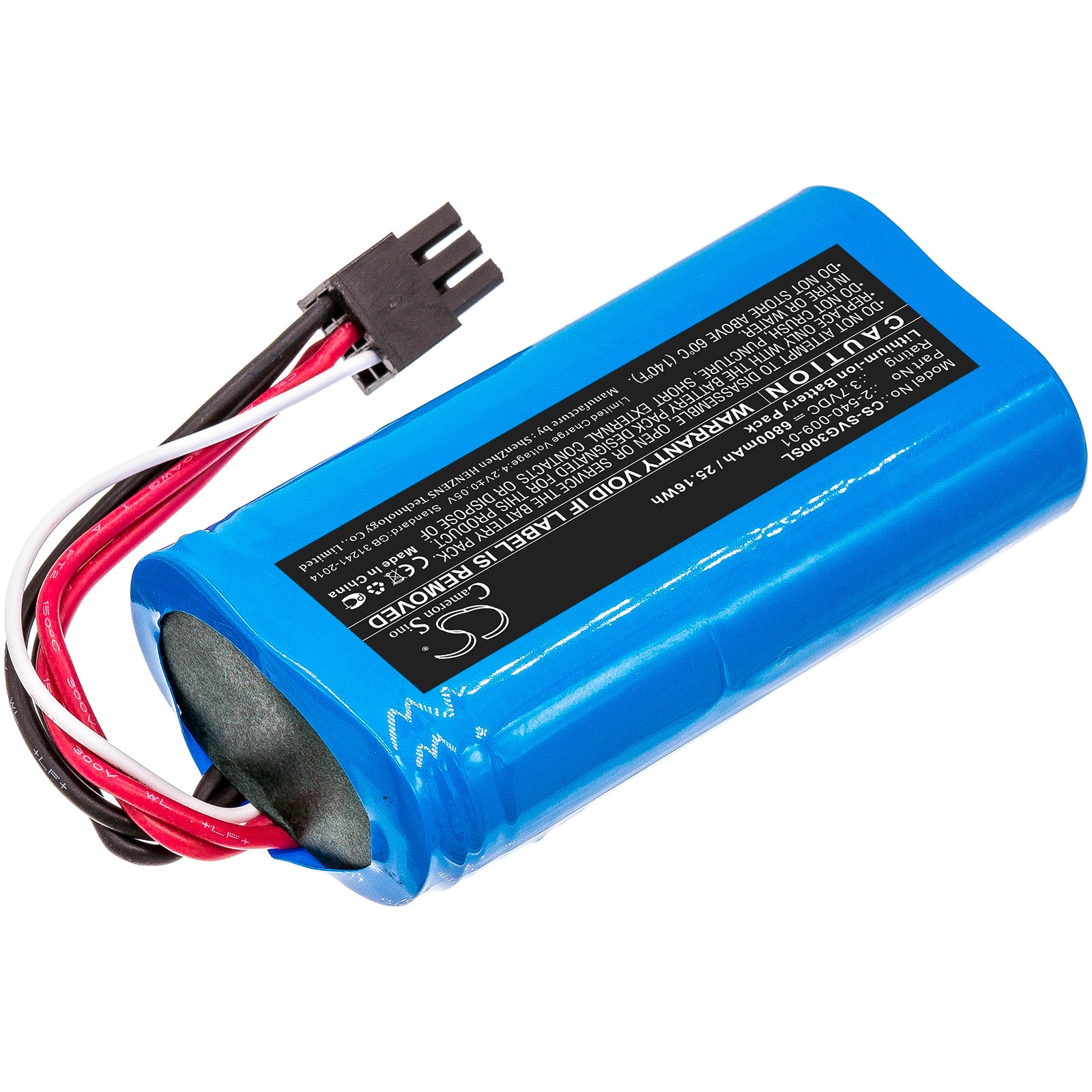 6800mAh 2-540-009-01 Battery for SoundCast VG3, SUD-VGBT03A, 21391-VGBT03A-SMAVtronics