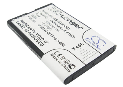 1300mAh V30145-K1310-X456 Battery for Siemens Gigaset SL930, Gigaset SL930A, Gigaset SL930H-SMAVtronics