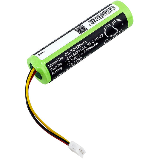 3400mAh BP-L1C-22, E01587110A High Capacity Battery for Tascam MP-GT1-SMAVtronics