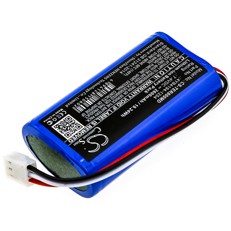 2600mAh 4YB4194-1254 Battery for Terumo TE-SS800 Infusion Pump-SMAVtronics