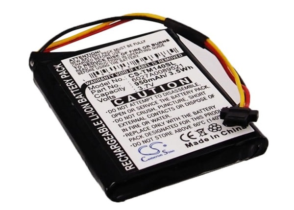 950mAh Li-ion Battery TomTom One 140, One 140S, One 140S US