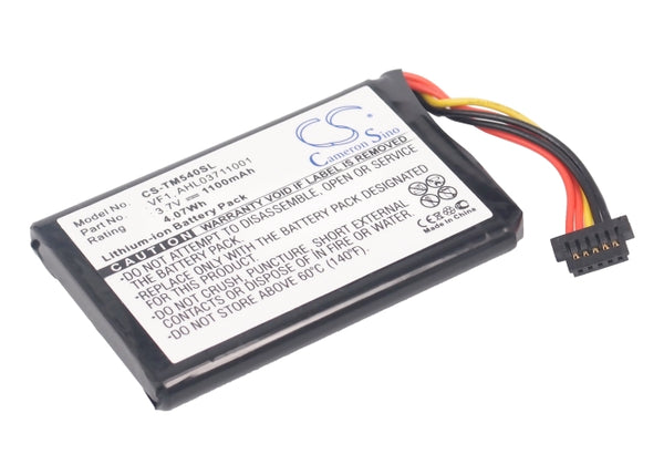 1100mAh Li-ion Battery with Tools for TomTom One XXL 540S, 4CF5.002.00