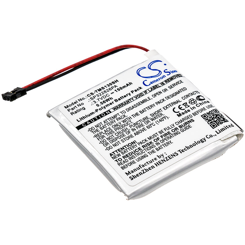 150mAh SP322826PA Battery for TomTom Spark 3, Spark Cardio 2, Spark 3 GPS-SMAVtronics