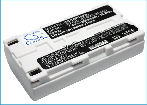 Replacement BT-30 High Capacity Battery for Topcon Field Controller FC-2200, FC-2500