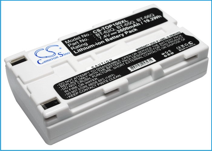 Replacement BT-30 High Capacity Battery for Topcon Field Controller FC100, FC-100-SMAVtronics