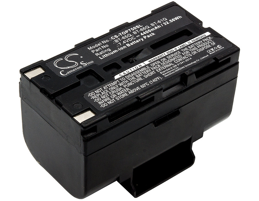 4400mAh BT-61Q, BT-65Q, BT-66Q High Capacity Battery for Topcon FC100, FC-100, FC-120, FC-200, FC2000, FC-2000, FC-2200, FC-2500 Field Controller-SMAVtronics