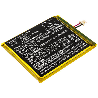 4000mAh HBL6310 Battery for Unitech EA500, EA502, EA506, EA508-SMAVtronics