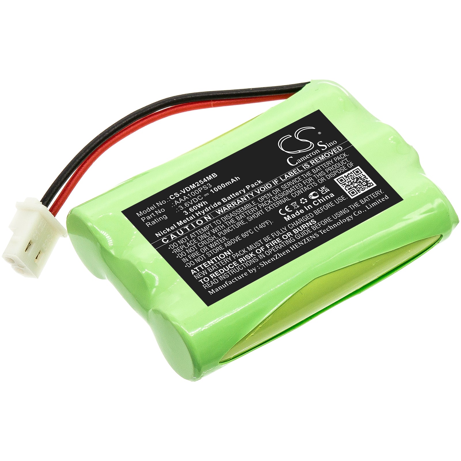 1000mAh AAA100PS3 Battery for VTech VM5254-SMAVtronics