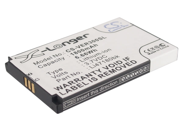 1800mAh LI47180BK Battery for ViewSonic Q1, Q3, Q3+, Q5, Q5+