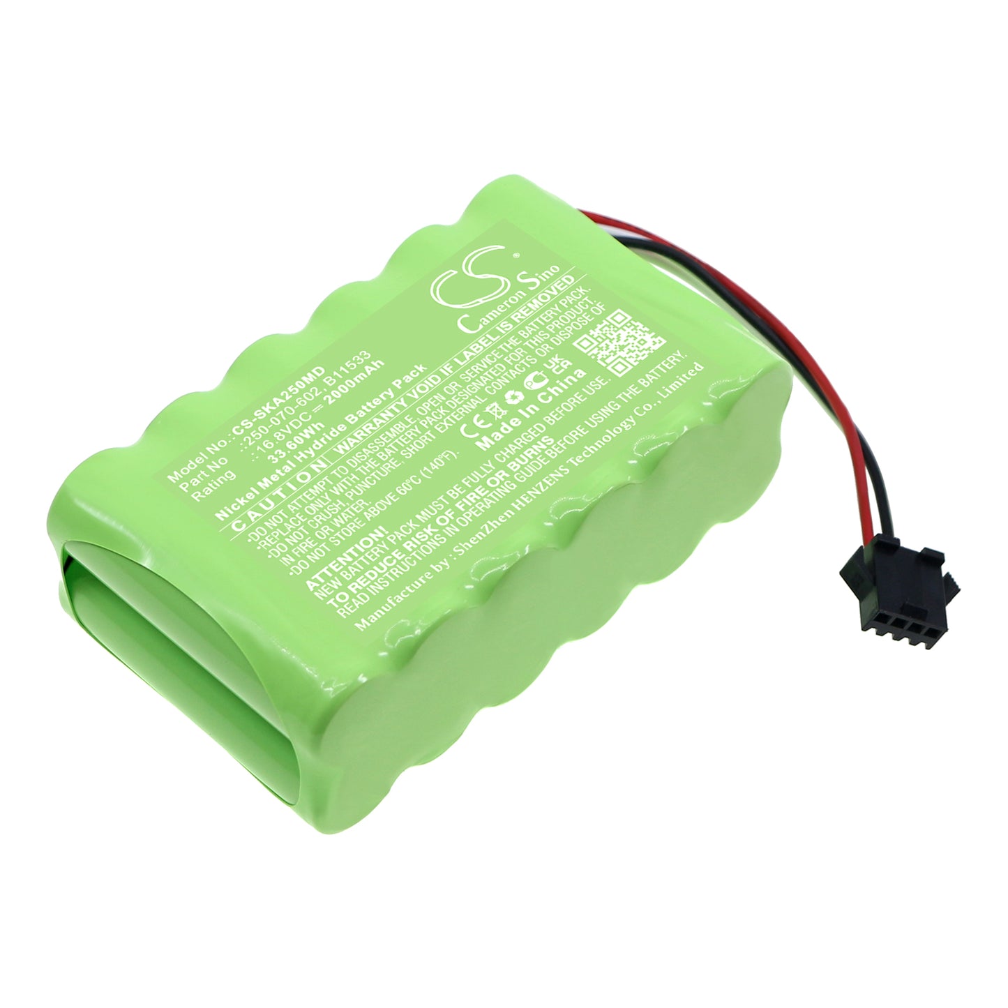 2000mAh AA14.1 Battery for Zede ZD-50C6 Single Micro Injection Pump-SMAVtronics