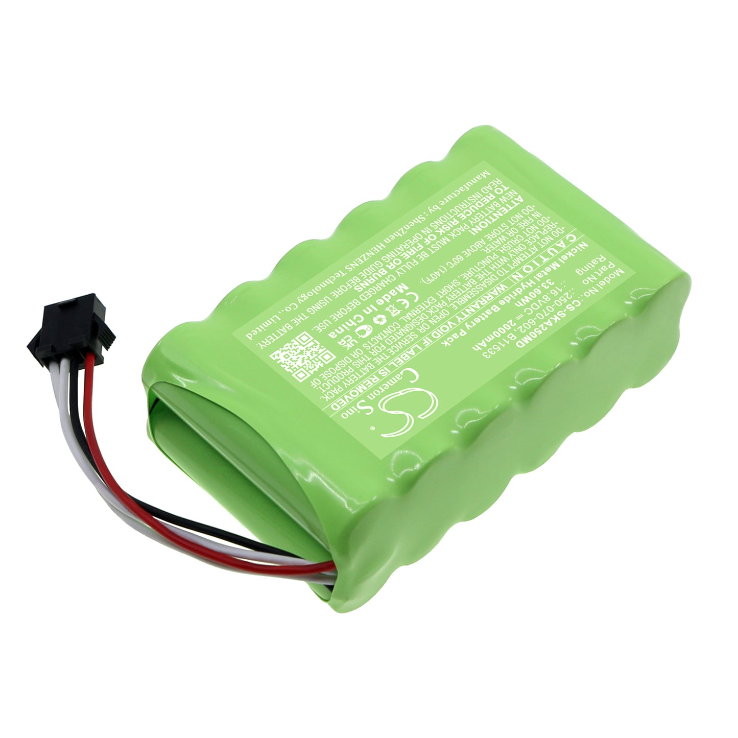 2000mAh AA14.1 Battery for Zede ZD-50C6 Single Micro Injection Pump-SMAVtronics