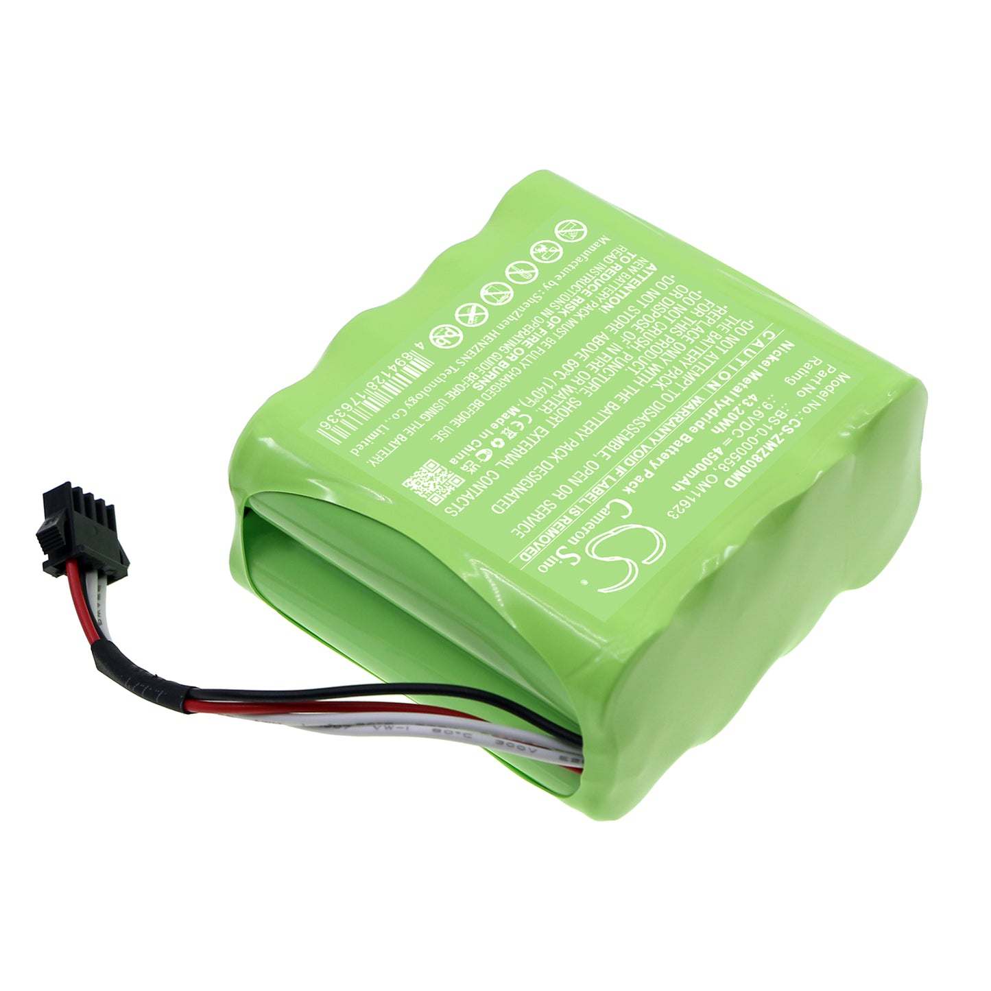 4500mAh BS10-000558, OM11623 Battery for Zyno Medical Z-800 Infusion Pump-SMAVtronics