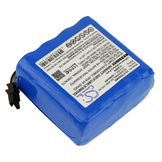 5200mAh 60-4000-702-00, 62240000600 Battery for Zimmer 4000TS, ATS 2000, ATS4000-SMAVtronics