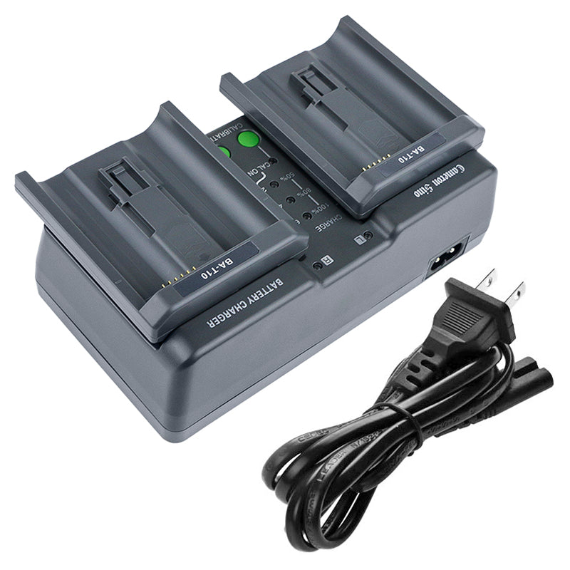 Dual Battery Charger for Nikon D2Hs, D2Xs, D3, D3X, EN-EL4, EN-EL4a, EN-EL4e, MH-21, MH-22-SMAVtronics