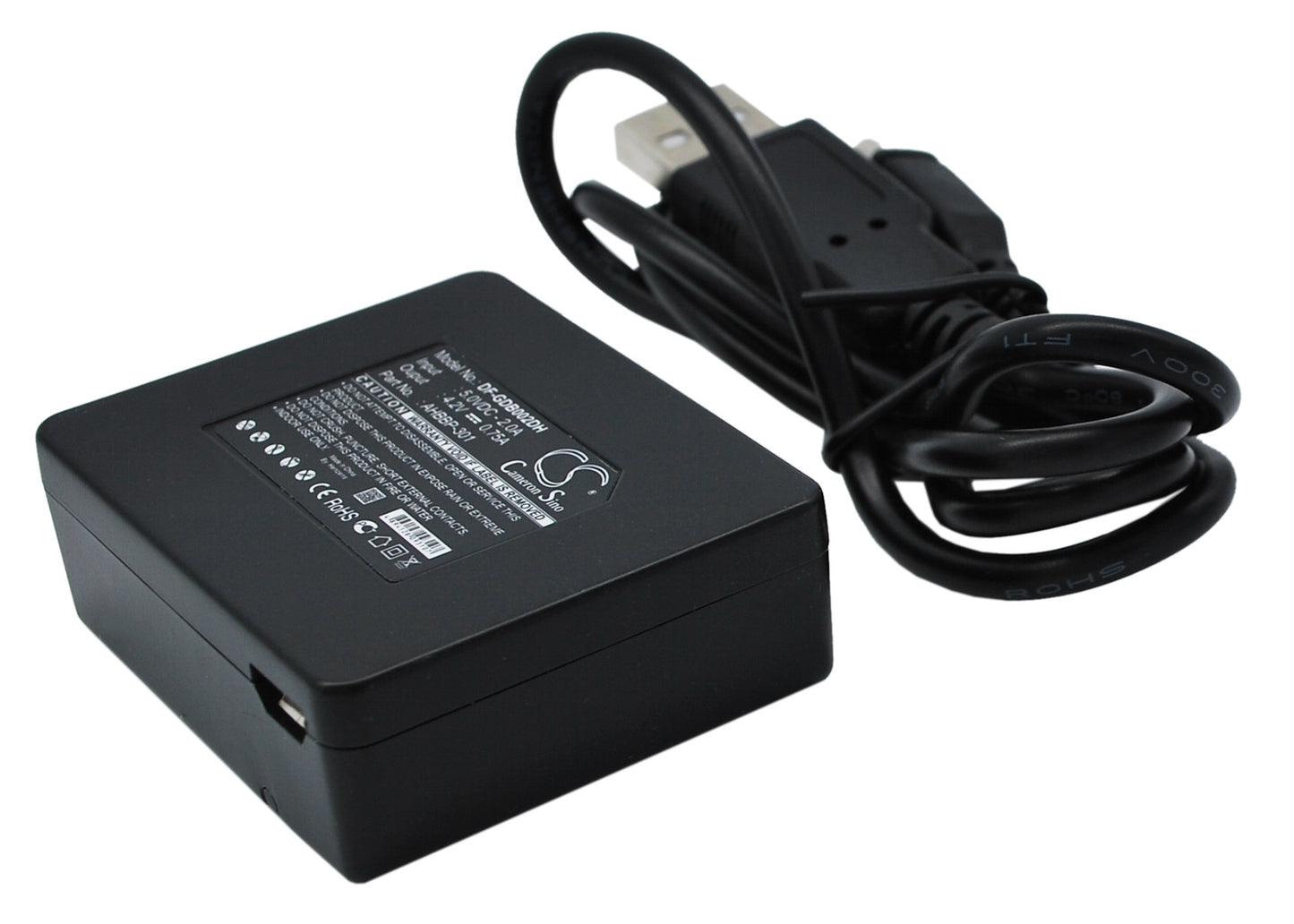 Dual USB Charger for GoPro CHDHN-301, HD Hero3 Black Edition, HD Hero3 White Edition, HD Hero3 Silver Edition-SMAVtronics
