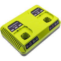 Dual Battery Charger for Ryobi BPL-1815, BPL-1820G, BPL18151, BPL1820, P102, P103, P104, P105, P106, P107, P108, P193, P194