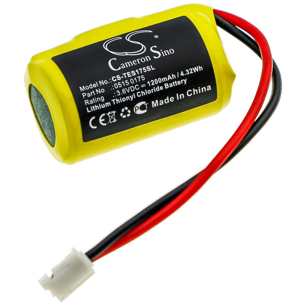 1200mAh 0515 0175 Battery for Testo 175-H1, 175-H2, 175-S1, 175-S2, 175-T3
