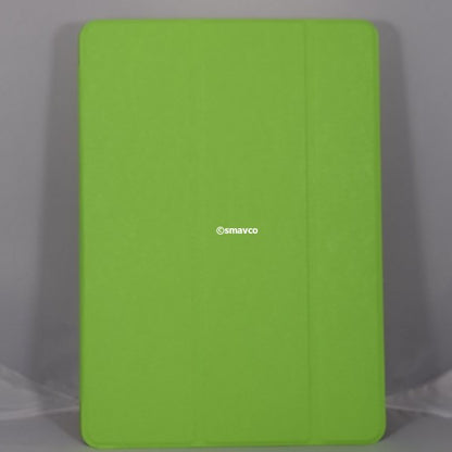 Apple iPad Air 2 2014 Model, Ultra Slim Magnetic PU Leather Smart Cover With Hard Back Case (Green)-SMAVtronics