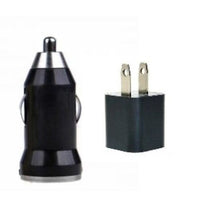 Bundle USB Car Charger, Travel Charger, USB Charge Cable for Virgin Mobile MiFi 2200 Mobile Hotspot